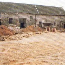 Place de la bergerie, les travaux d’aménagement de 1987